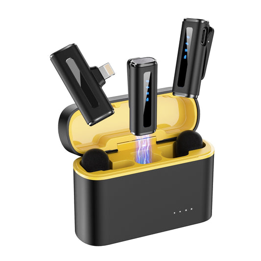 Wireless Clip-On Noise Reduction Microphone