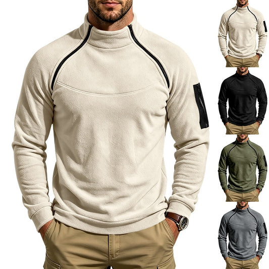 Men's Fleece Half-Zip Outdoor Climbing Sweater