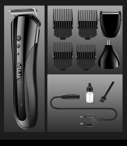 KEMEI All-in-1 Waterproof Rechargeable Hair Clipper - default