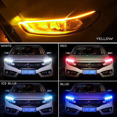 LED Car Daytime Running Light & Turn Signal Strip