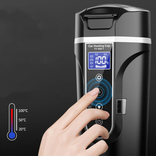 Smart Touch Display Heated Travel Cup for Car