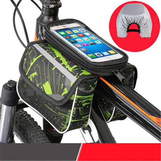 Mountain Bike Mobile Phone Bag - Green