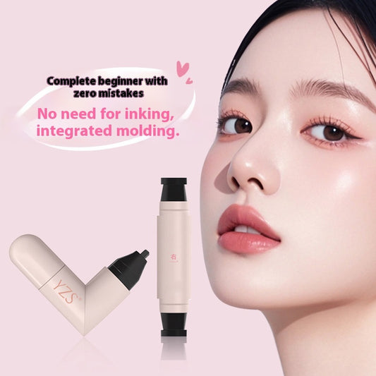 Waterproof Double-Ended Eyeliner Stamp Pen