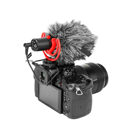 Wired Microphone for Phone & DSLR Camera - default