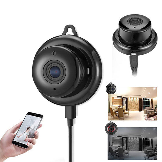 HD 1080P Mini Wi-Fi Home Camera with Night Vision