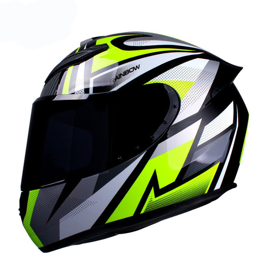 Full-Cover All-Season E-Bike Riding Helmet - Green