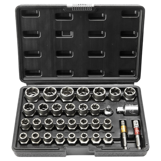 VEVOR 29-Piece Bolt Extractor & Nut Remover Set - Default