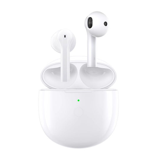 Wireless Binaural In-Ear Bluetooth Headset - White