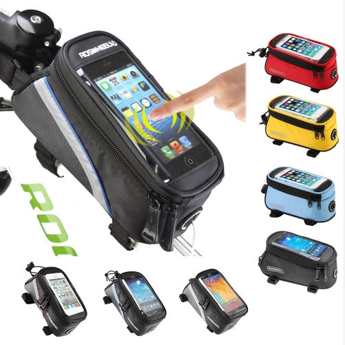 Roswheel Bicycle Frame Bag with Phone Holder