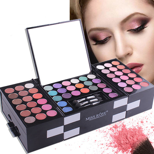 MISS ROSE 144-Color Eyeshadow, Blush & Eyebrow Kit - default