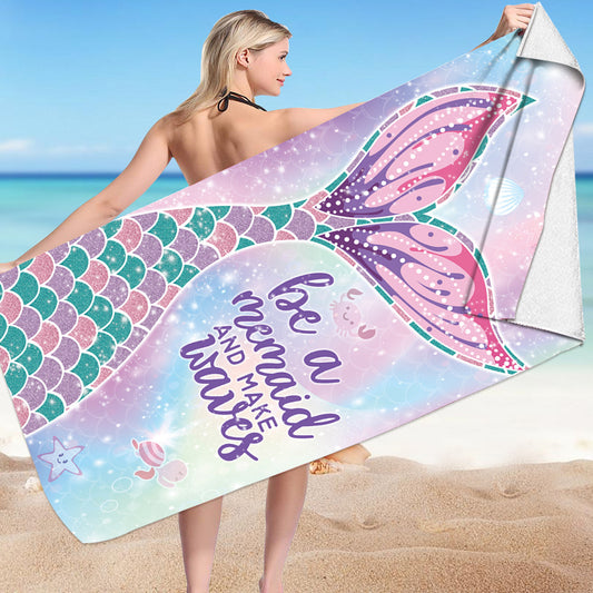 3D Printed Microfiber Beach Towel