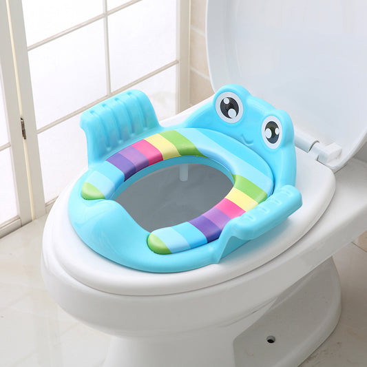 Kids Toilet Seat with Non-Slip Pads - Blue