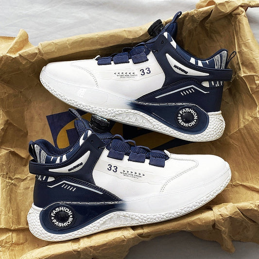Rotating Button Running Shoes for Teens