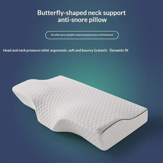 Orthopedic Slow Rebound Latex Neck Pillow