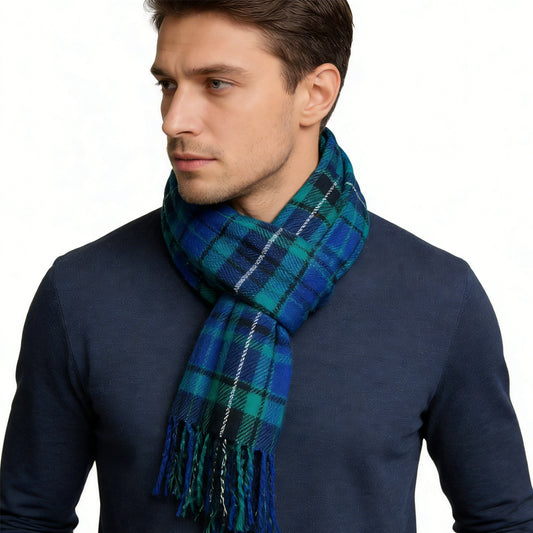 2-Pack Striped Winter Collar Scarf