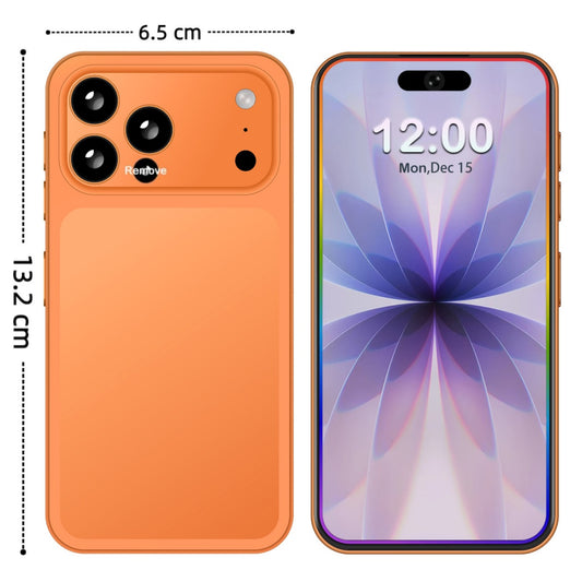 17 Mini 5G Unlocked Smartphone, 5.3", Android 14 - Orange