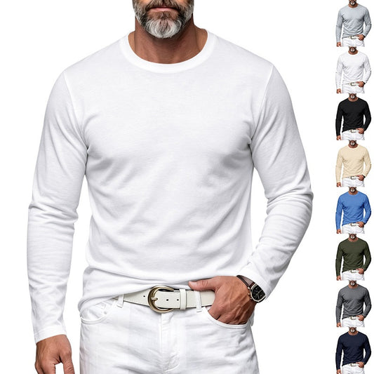 Thin Loose Round-Neck Pullover T-Shirt