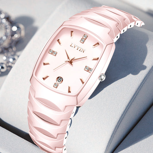 Waterproof Ceramic Quartz Watch for Men & Women