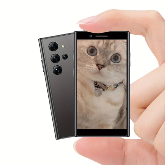 Mini 3-Inch Android Smartphone with GPS & Dual SIM - Black