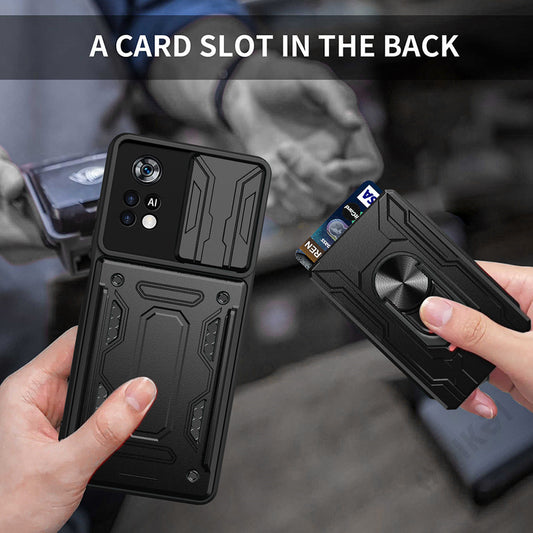 Multi-Function Card Phone Case for Redmi
