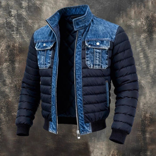 Fleece-Lined Thickened Hooded Winter Jacket