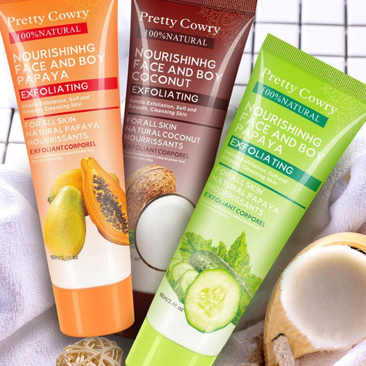 Cucumber Coconut Papaya Exfoliating Gel Cream