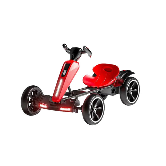 12V Electric Pedal Go Kart for Kids 3-6, Red - HAMIF1001 RED