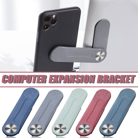 Portable Retractable Plastic Phone Holder for Laptop