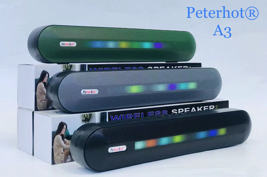 Bluetooth Speaker with Long LED Breathing Light