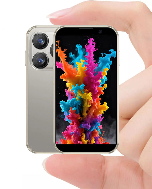Mini 3-Inch Unlocked Android Smartphone, Dual SIM - Gray