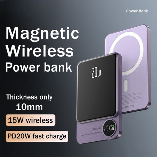 Magnetic MagSafe Wireless Power Bank for iPhone 14
