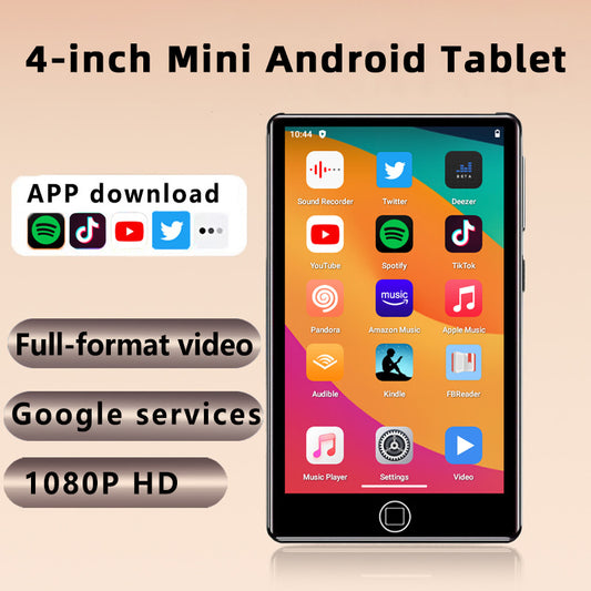 Compact Lightweight 4-Inch Mini Tablet