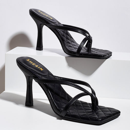 Women's Plus Size Stiletto High Heel Sandals