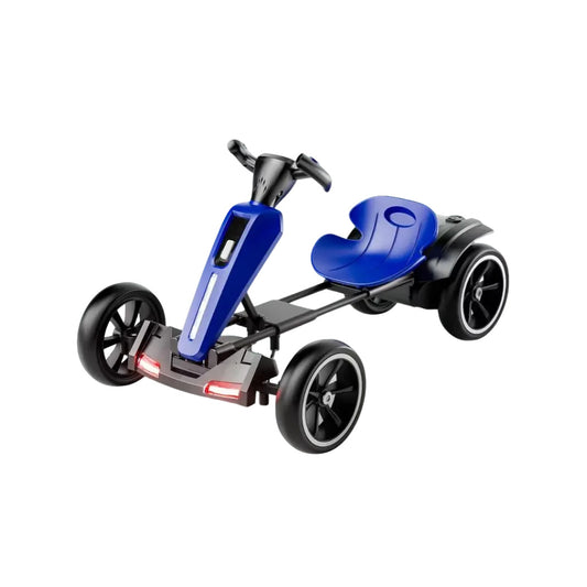12V Electric Pedal Go Kart for Kids 3-6, Blue - HAMIF1001 BLUE