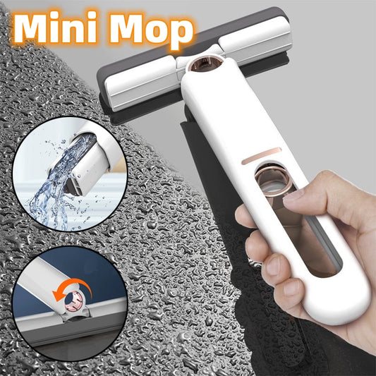 Portable Mini Squeeze Sponge Mop