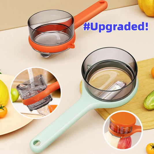 Multi-Function Peeler with Storage Bucket