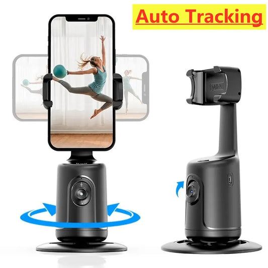 360° Auto Face Tracking AI Phone Gimbal Stabilizer