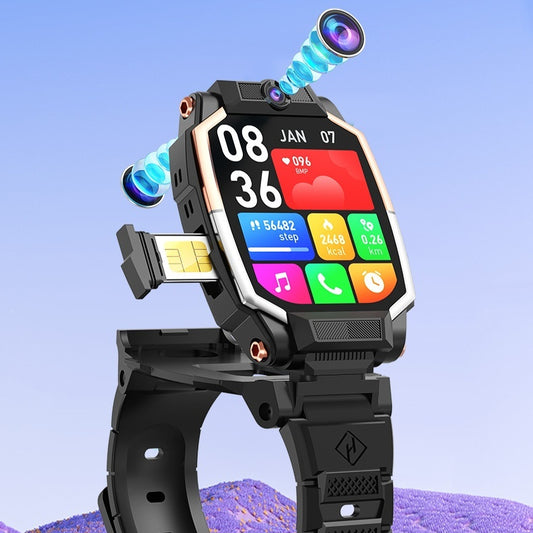 Kids Smartwatch Phone with Dual Rotating Cameras